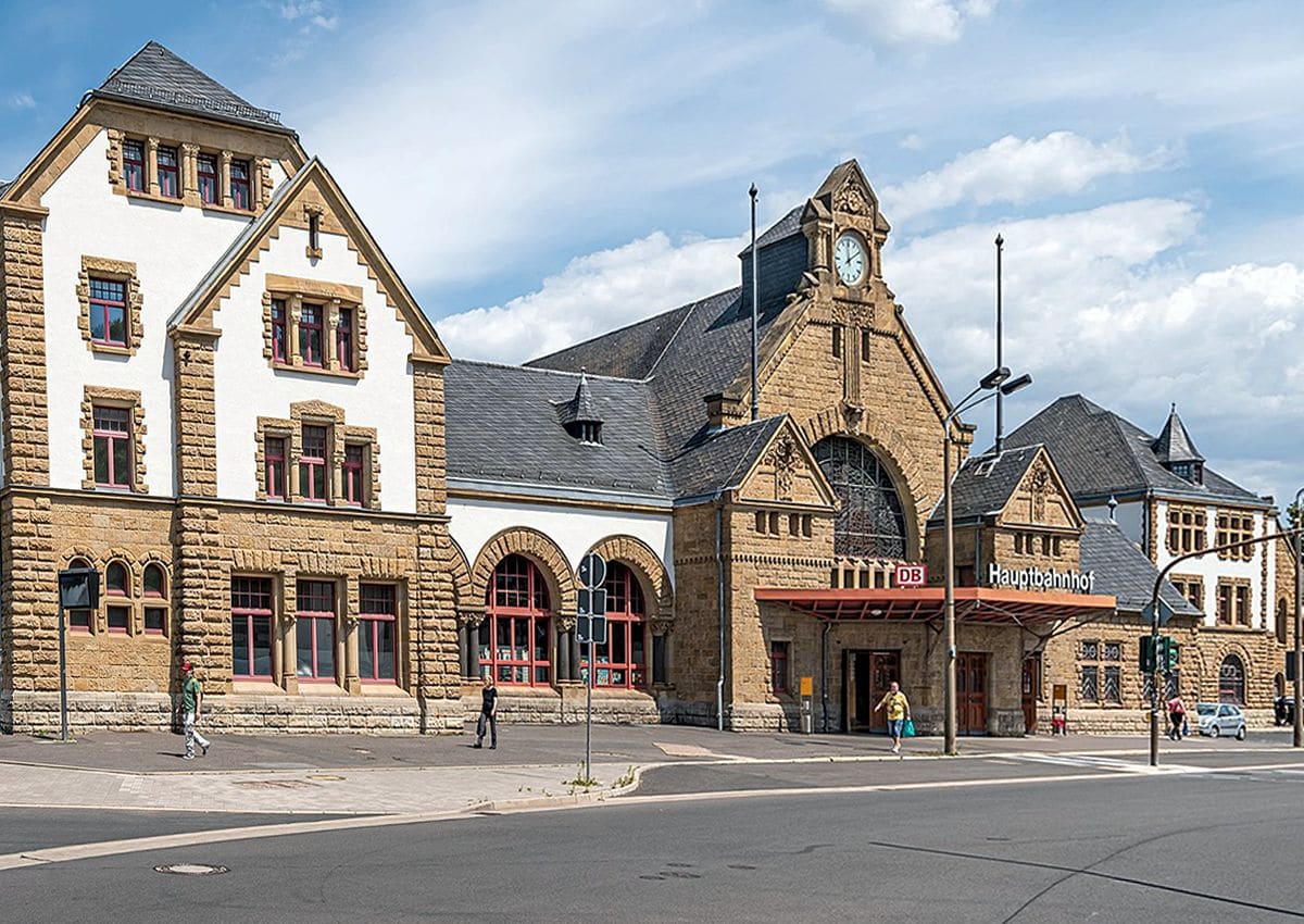 Eisenach Hauptbahnhof 2020 Foto A.Savin, Taxi Times